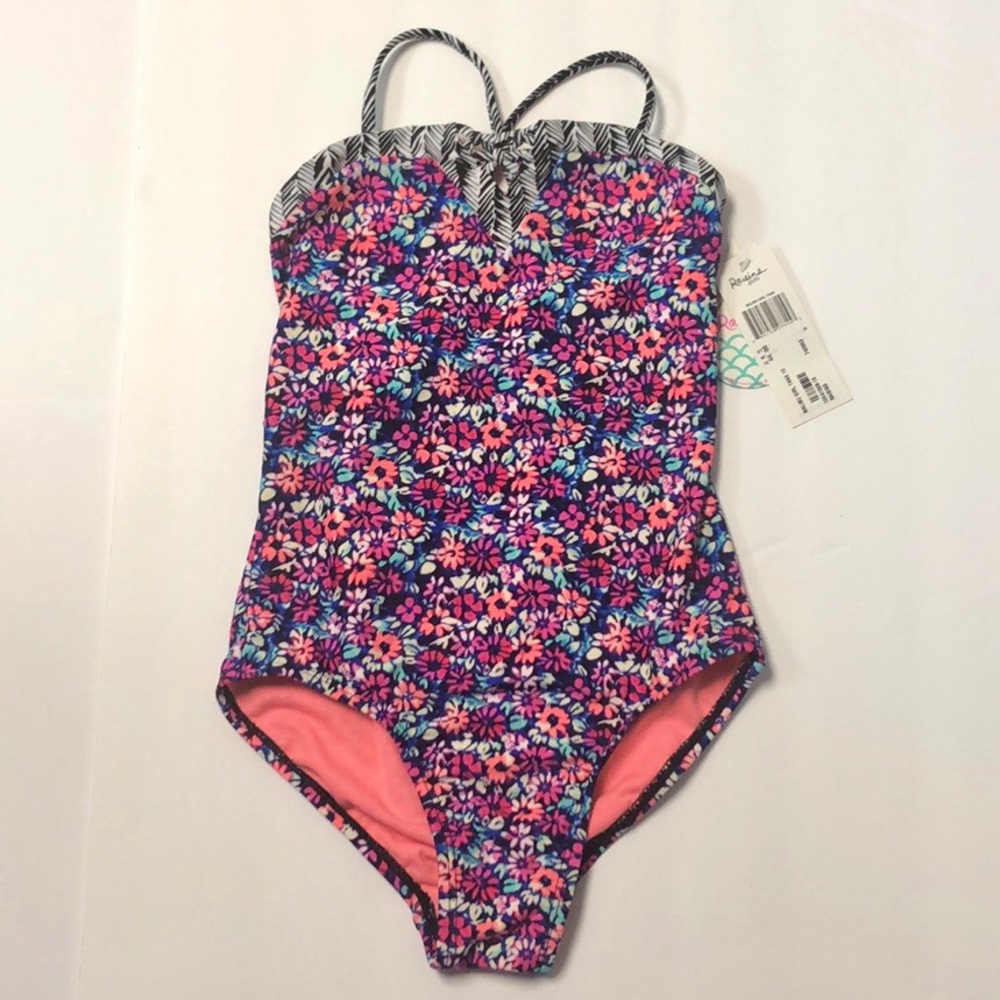 BNWT Girls Raisins One Piece Swimsuit Size 10